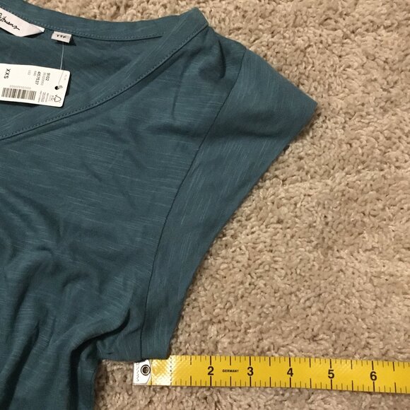 NWT Cadet Blue Polo Muscle Sleeve Cotton Tee - Picture 13 of 13